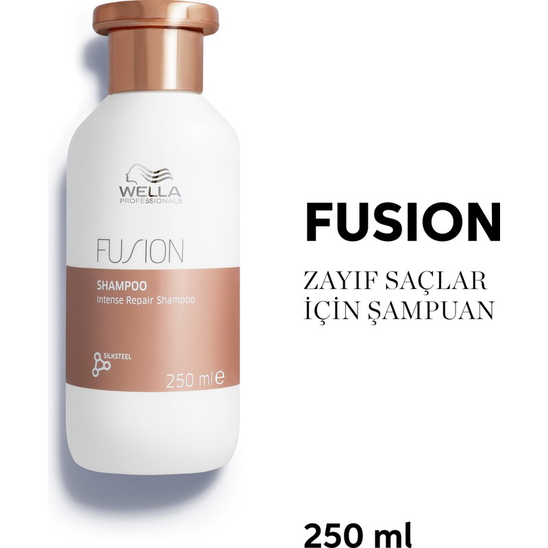 Wella Fusion Yıpranmış Saçlar İçin Yoğun Onarıcı Şampuan 250 ml