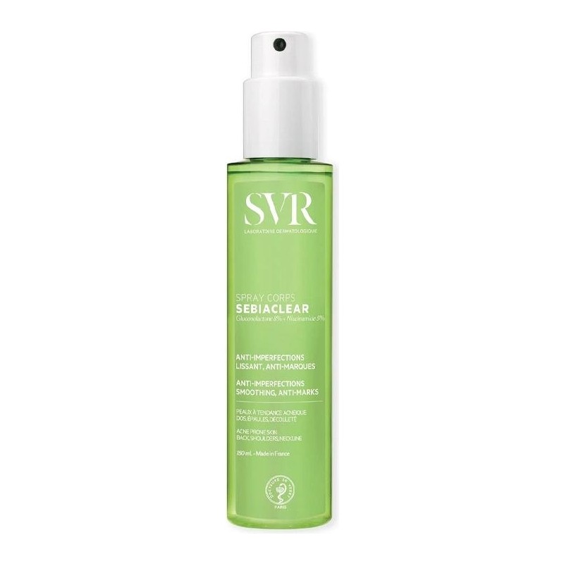 SVR Sebiaclear 150 ml Vücut Spreyi Kullanıma Uygun Kokusuz Anti-Kusur Etkisi