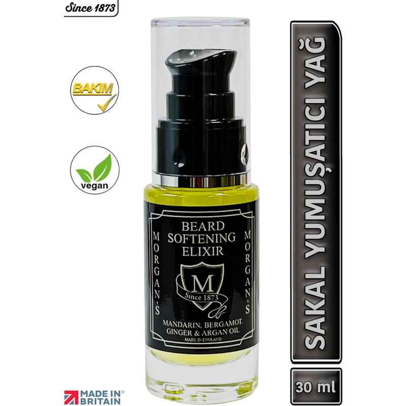 Morgan's Pomade Beard Softening Elixir - Sakal Yumuşatıcı Elixir Yağ 30 ml