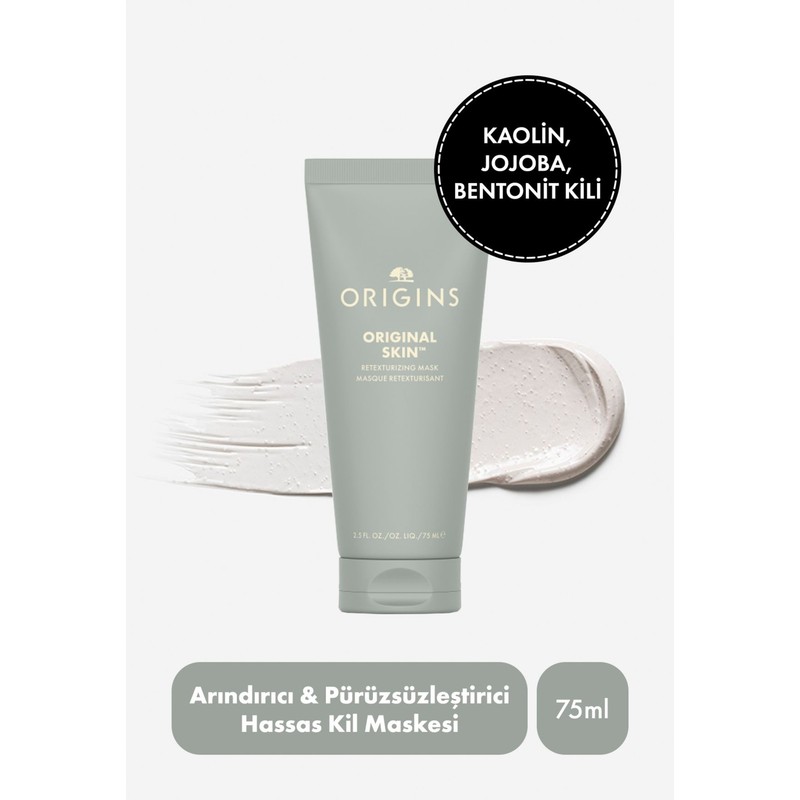 Origins Orıgınal Skın™ Kil Maskesi Arındırıcı Etkiyle 75 ml Hassas Ciltler İçin