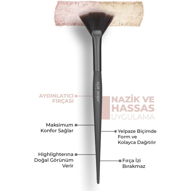Alix Avien Aydınlatıcı Fırçası - Fan Brush
