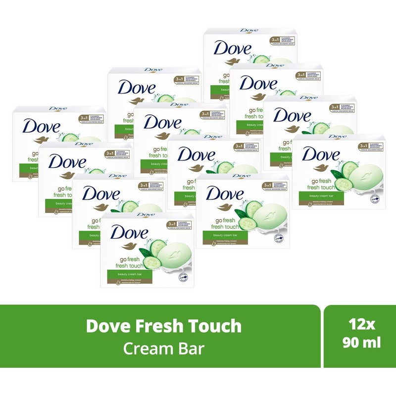 Dove Beauty Cream Bar Go Fresh Fresh Touch Nemlendirici Krem 90 G X12
