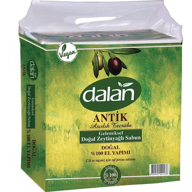 Dalan Antik Katı Pirina Sabun 180 gr x 20 Adet 3.6 kg
