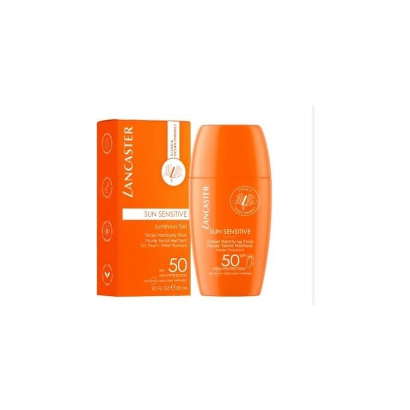 Lancaster Hassas Renkli Mat Sıvı Krem Kırışıklık Karşıtı Tüm Cilt Tipleri İçin 30 ml