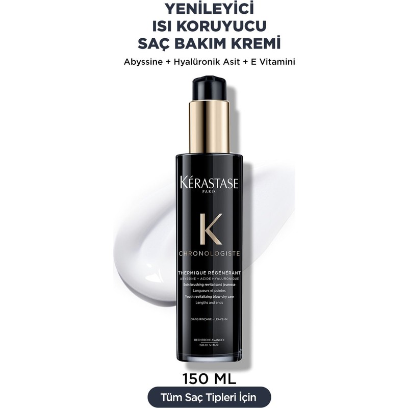 Kerastase Chronologiste Thermique Régénérant Trustyavmleyici Isıya Karşı Koruyucu Durulanmayan Bakım Krem