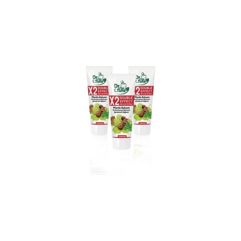 Farmasi Dr C. Tuna At Kestanesi Balsamı 250 ml x 3 Jel Formda Nemlendirici Etkili Alkol İçermeyen