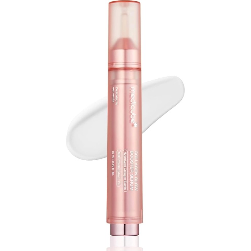 Medicube Collagen Glow Booster Serum 15 ml Normal Ciltler İçin Parlatıcı ve Elastikiyet Kaybı Karşıtı