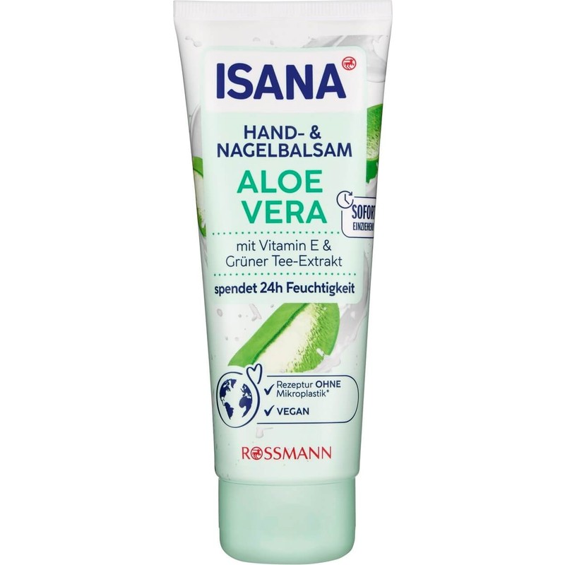 Isana El ve Tırnak Kremi İpeksi Yumuşaklık ve Koruma Sağlayan Vegan Formül 100 ml