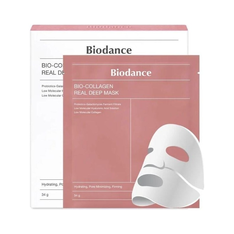 Biodance Bio Collagen Derin Kolajen Maske Seti 34 gr 4 Adet Karma Ciltler İçin Nemlendirici