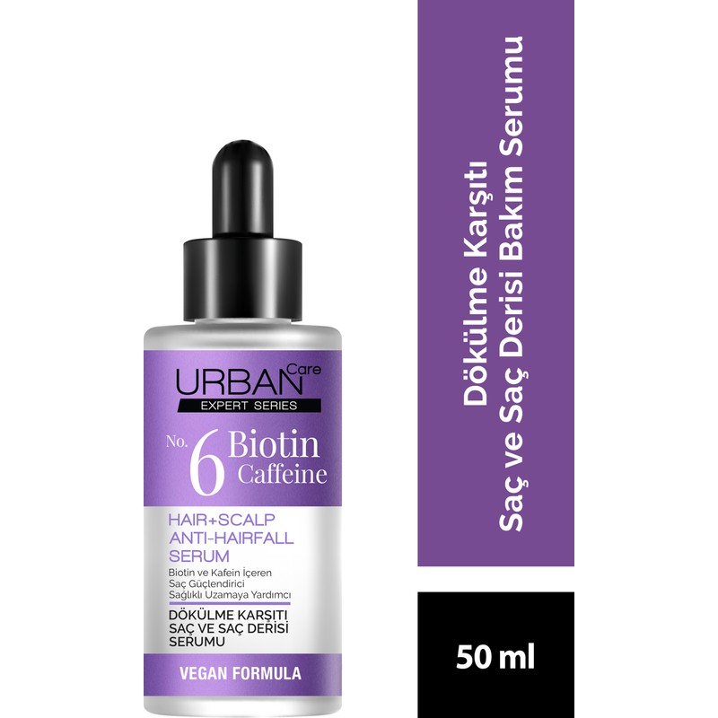 Urban Care Expert No.6 Biotin Caffeine Bakım Serumu 50 ml
