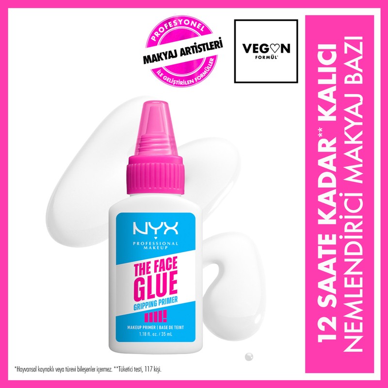 NYX Professional Makeup Face Glue Primer Nemlendirici Makyaj Bazı