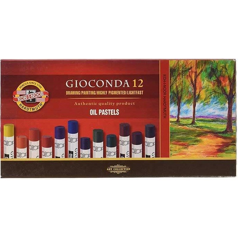 Koh-i-Noor Koh-i Noor Gioconda Yağlı Pastel Boya Seti 12'li 8352