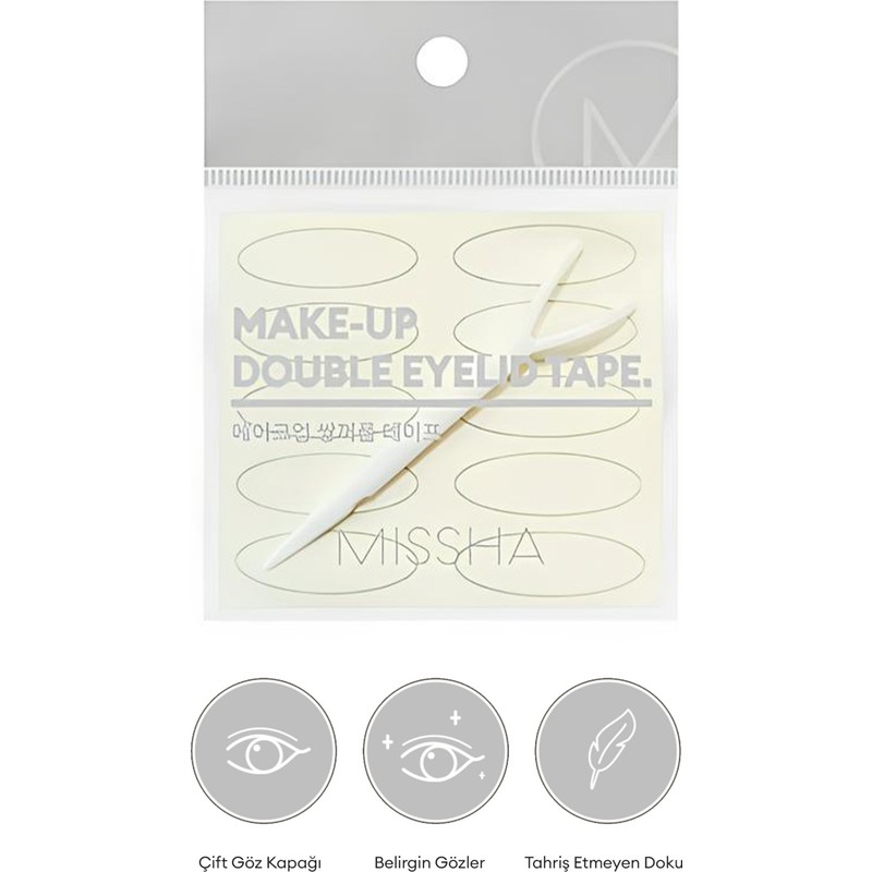 MISSHA Çok Fonksiyonlu Göz Makyaj Bandı MISSHA Make-up Double Eyelid Tape