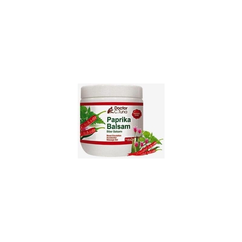 Farmasi Dr. C.tuna Paprika Biberli Balsam Masaj Jeli 500 ml Onarıcı Etki ile Unisex Kullanım
