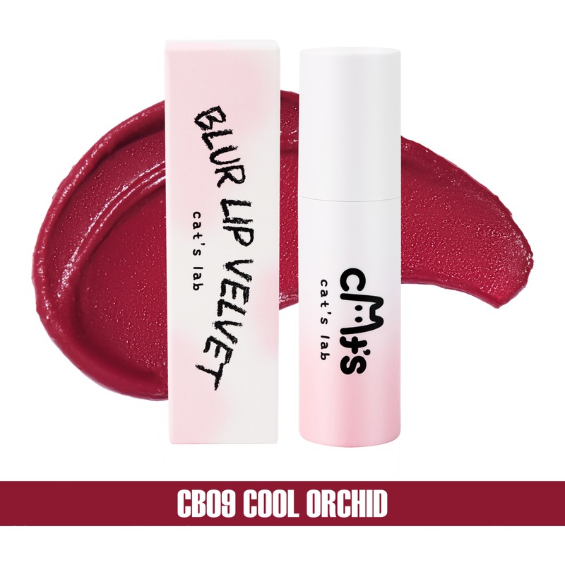 Black Rouge Kadife Yapılı Mat Ve Pigmentli Kalıcı Tint Ruj ve Allık CB09 Cool Orchid (Kırmızı) - 2.3 gr