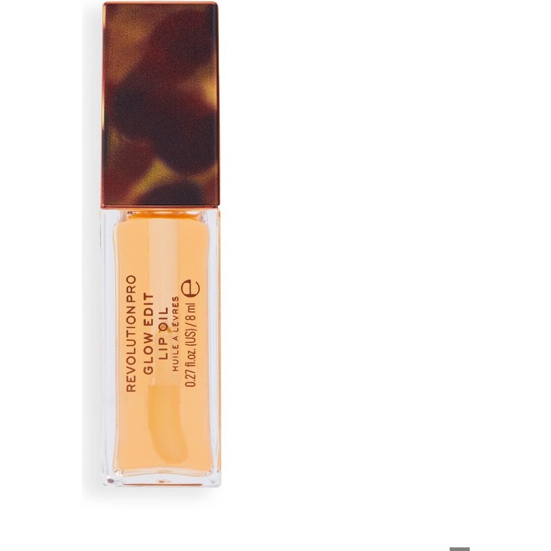 Revolution Pro Glow Edit Lip Oil Soleil Orange