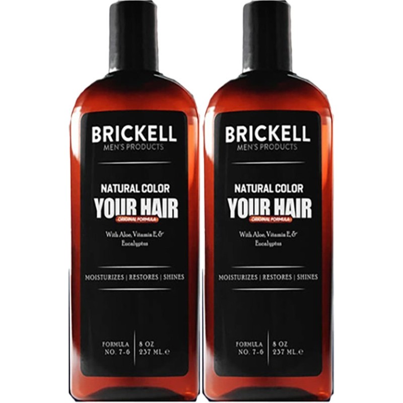 Brickell Erkeklere Brickell Antiwhite 2AD Beyazlamış Saç Sakal Şampuanı 237 ml