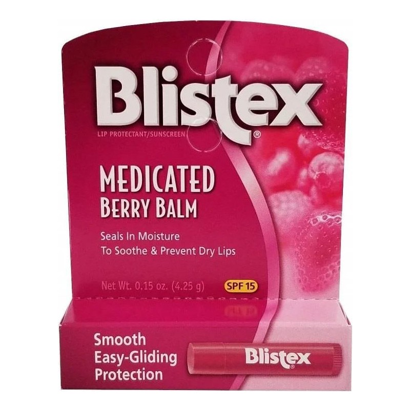 Belirtilmemiş Blistex Medicated Lip Balm SPF15 4.25 gr Güneş Koruyucu Özellikli Dudak Bakımı