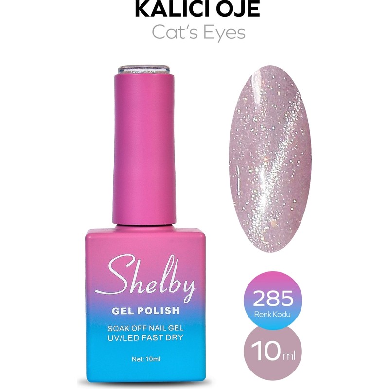 Shelby 10 ML. A285 KEDİ GÖZÜ KALICI OJE