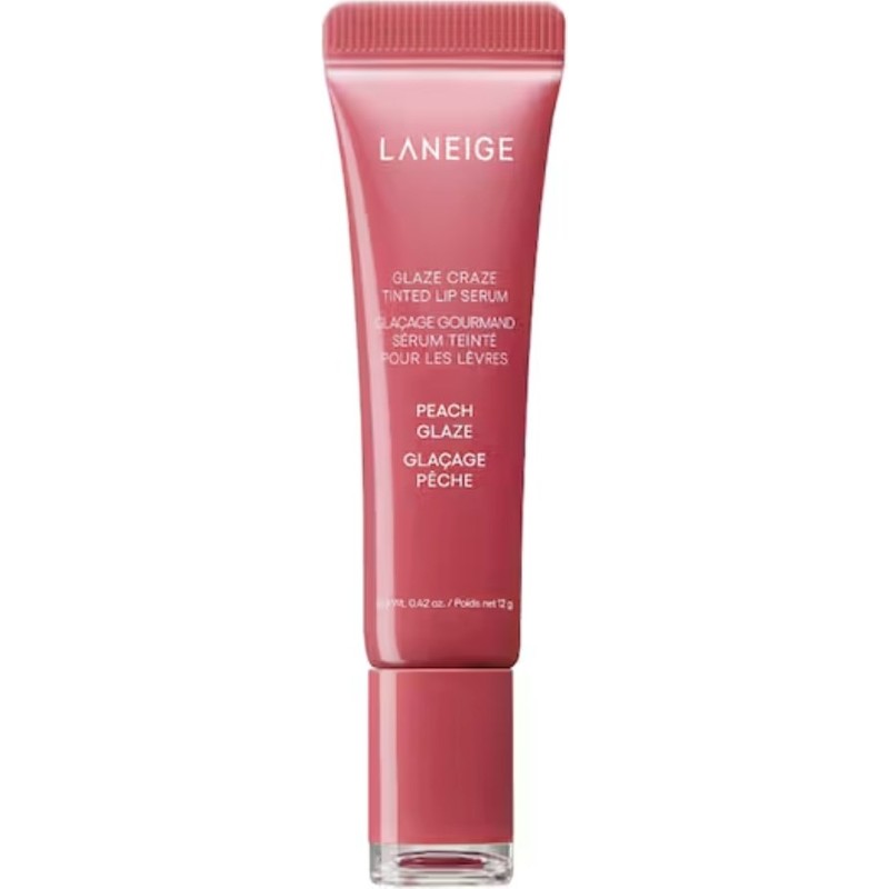 Laneige Glaze Craze Tinted Lip Serum - Renkli Dudak Serumu - Şeftali Glasür