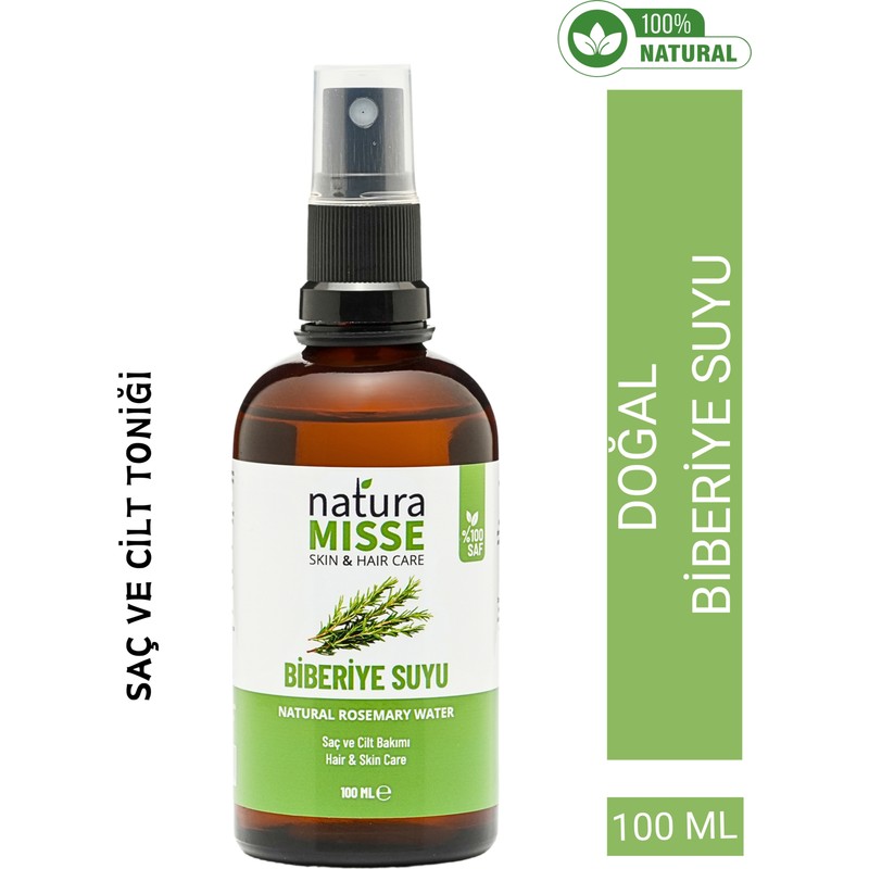 Naturamisse Saf Biberiye Suyu Saç ve Cilt Toniği