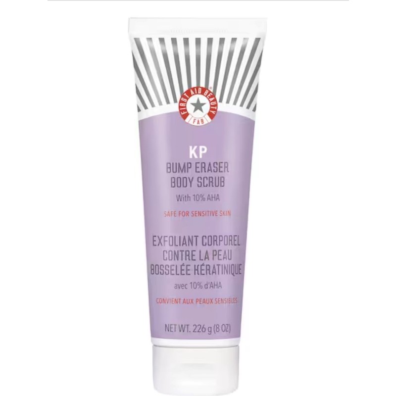 First Aid Beauty Kp Bump Eraser Body Scrub With 10% Aha - Vücut Peelingi 226 G