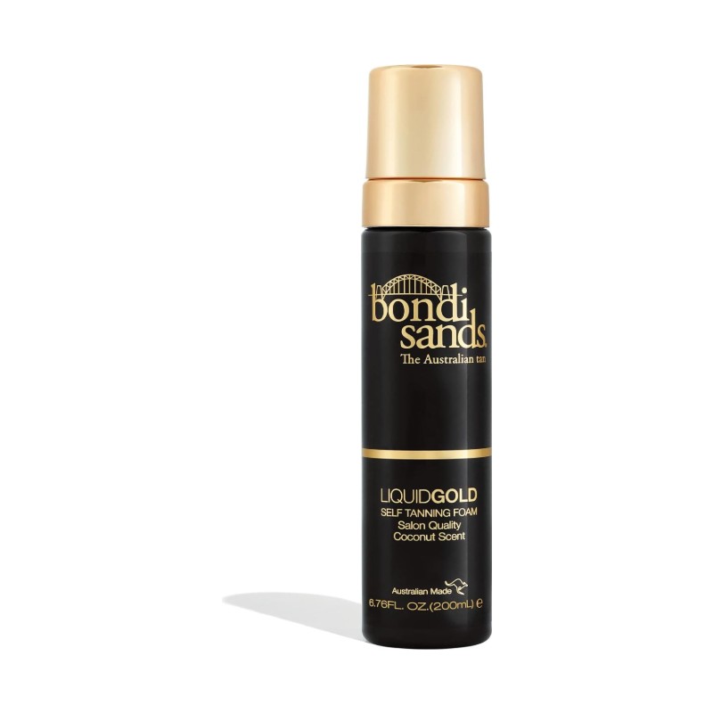Bondi Sands Liquid Gold Köpük Bronzlaştırıcı Hızlı Kuruyan, Argan Yağlı, 200ML