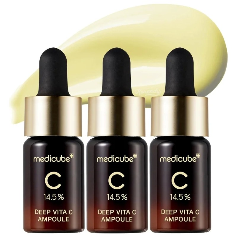 Medicube - Deep Vita C Ampoule (Koyu Leke ve Iz Karşıtı Serumu) 3X10ML (Globalcare)