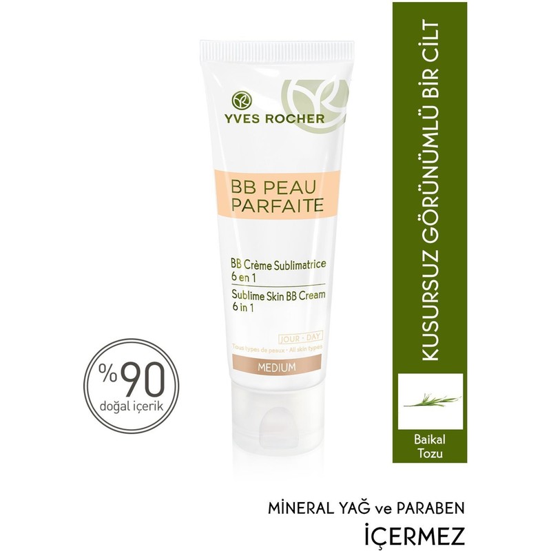 Yves Rocher 6 Etki 1 Arada Kusursuzlaştırıcı Bb Krem-50 Ml