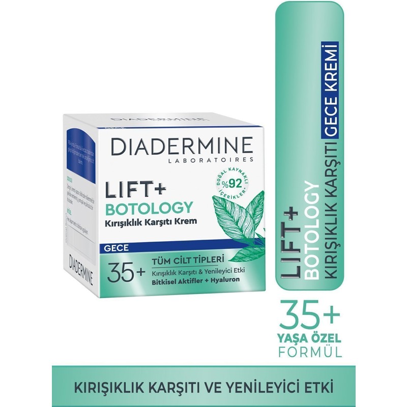 Diadermine Diademine Lift 35+ Yaşa Özel Botology Gece Kremi 50 ml