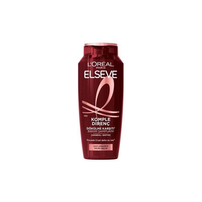 Elseve L'oréal Paris Elseve Komple Direnç Dökülme Karşıtı Şampuan 400 ml Tüm Saçlar İçin Güçlendirici