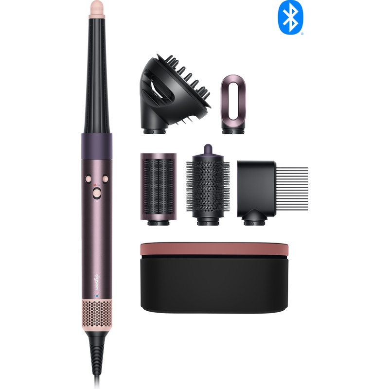 Dyson Airwrap i.d.™ Saç Şekillendirme Ve Kurutma Seti Kıvırcık+Bukleli (Jasper Plum)