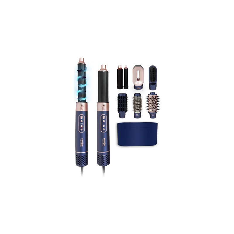 Fantom Hair Styler Plus Sk 1700 Mavi Saç Şekillendirici 40 mm Metal Plaka ile Hızlı Isınma Özelliği