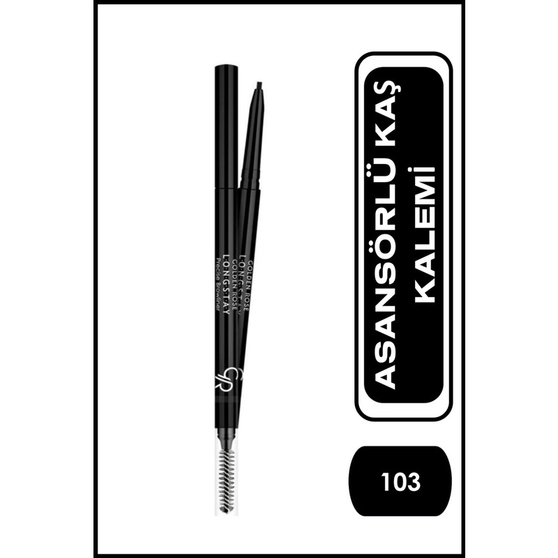 Golden Rose Longstay Precise Browliner No: 103 - Asansörlü Suya Dayanıklı Kaş Kalemi
