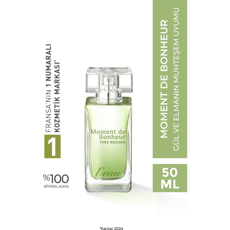 Yves Rocher Moment de Bonheur EDT-Vegan-50ml