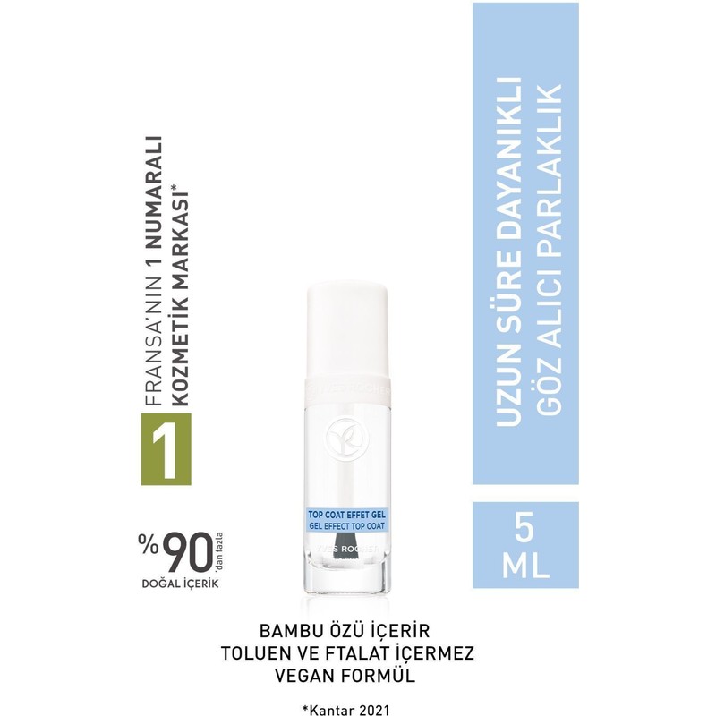 Yves Rocher Jel Etkili Tırnak Parlatıcısı-5 ml-4188