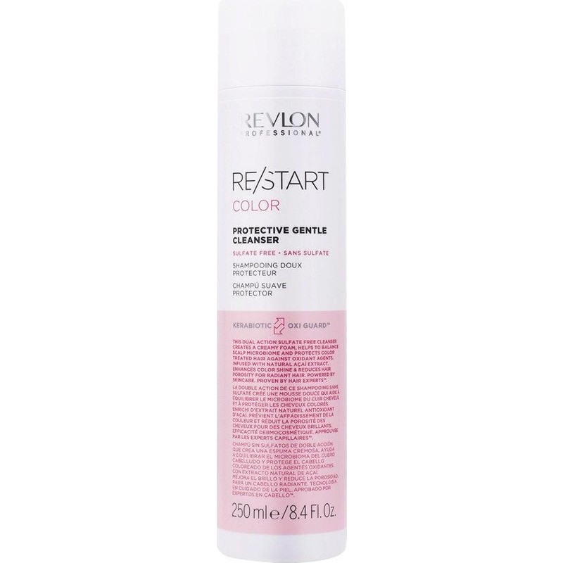 Revlon Restart Color Protective Gentle Sulfate-Free Cleanser 250 ml — Renk Koruyucu Nazik Temizleyici