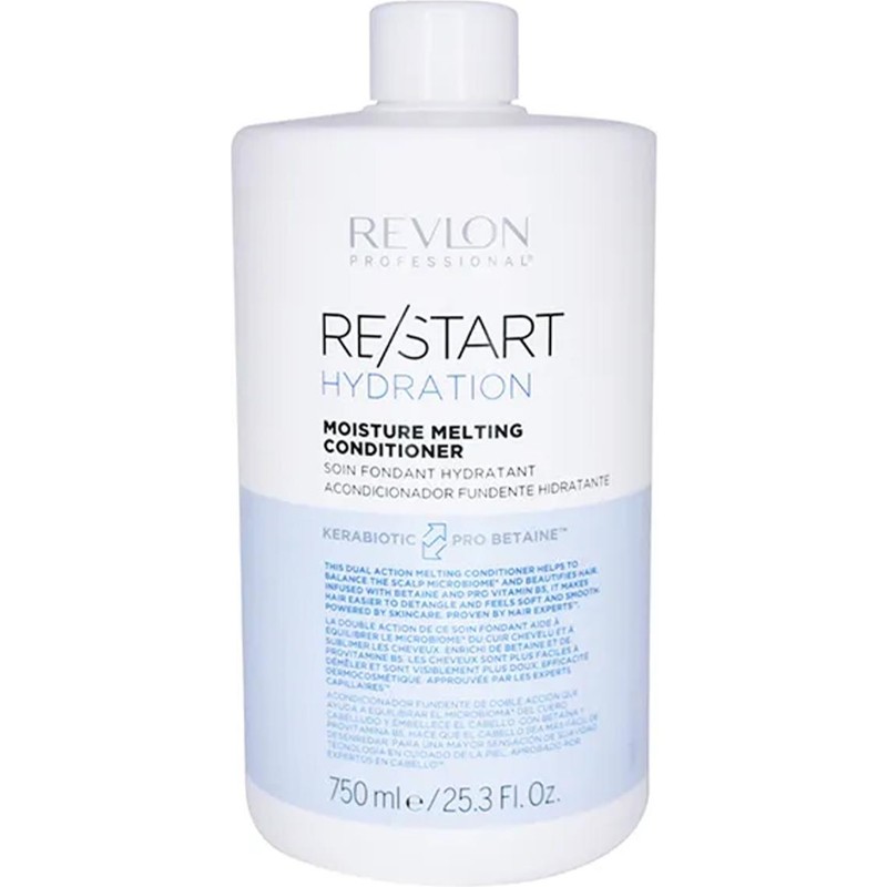 Revlon Restart Moisture Melting Conditioner 750 ml — Yoğun Nemlendirici & Kolay Açma Saç Kremi