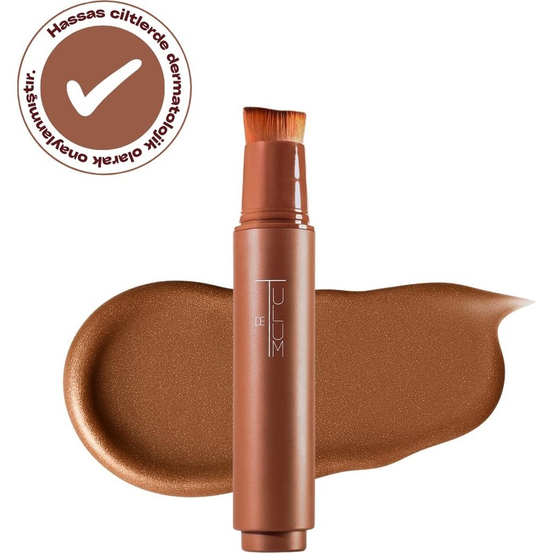 De Tulum Glemaura | Bronzluk Veren Fırçalı | Bronze Illuminator With Brush