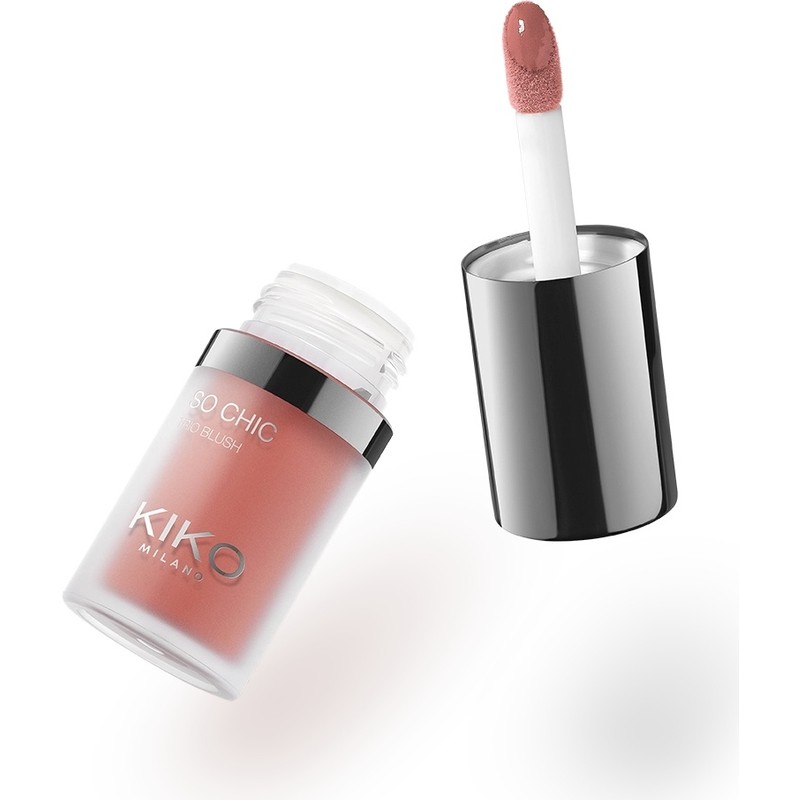 Kiko Milano So Chic Trio Blush - 01 Sugar Spice Yüz ve Gözler İçin 3'ü 1 Arada Allık İpeksi Doku