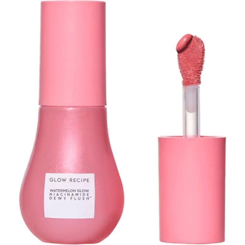 GLOW RECIPE Glow Recıpe Watermelon Glow Niacinamide Dewy Flush - Likit Allık Orman Karpuz Kırmızısı 12 ml