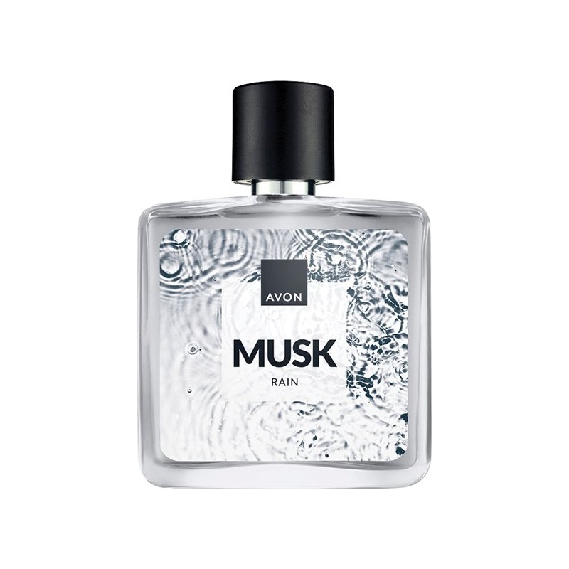 Avon Musk+ Rain 75 ml Erkek Parfüm EDT Aromatik Ferah Koku ile Gerginliği Unutturur