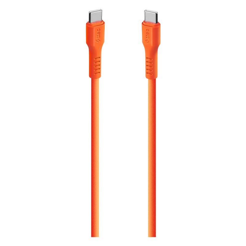Ttec Usb-C - Usb-C 120CM 60W Pd/qc Hızlı Şarj/data Kablosu Neon Turuncu 2DK59NT