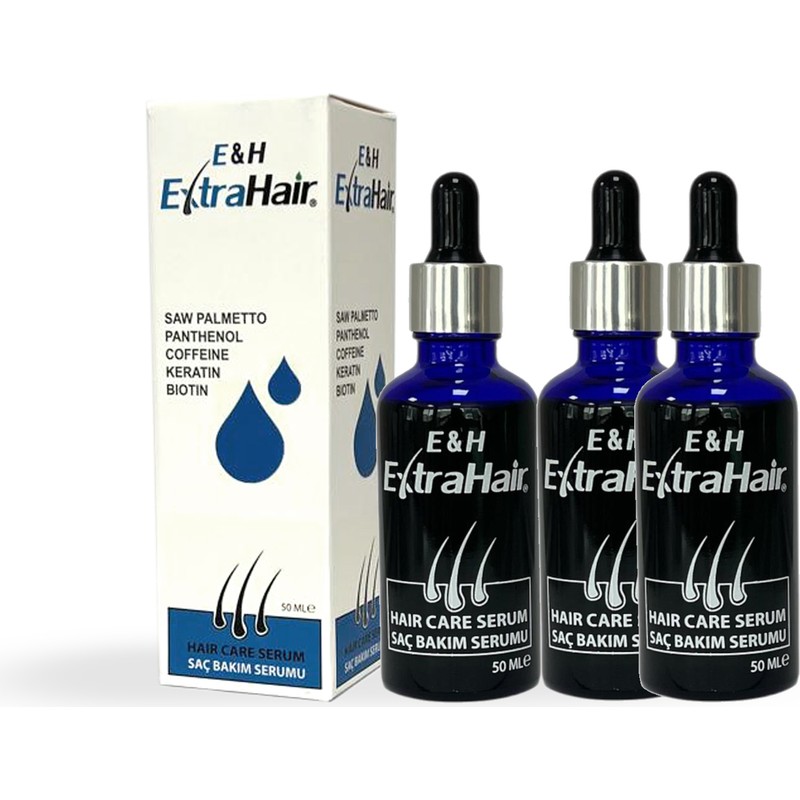 E&H ExtraHair E&H EXTRAHAİR HAIRCARE SERUM 50 ML 3 ADET