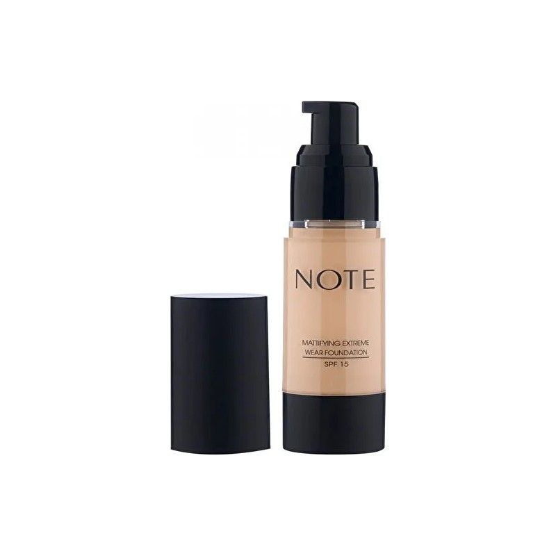 Note Cosmetics Note Mattifying Extreme Wear Fondöten - 02 Natural Beige - 35 ml