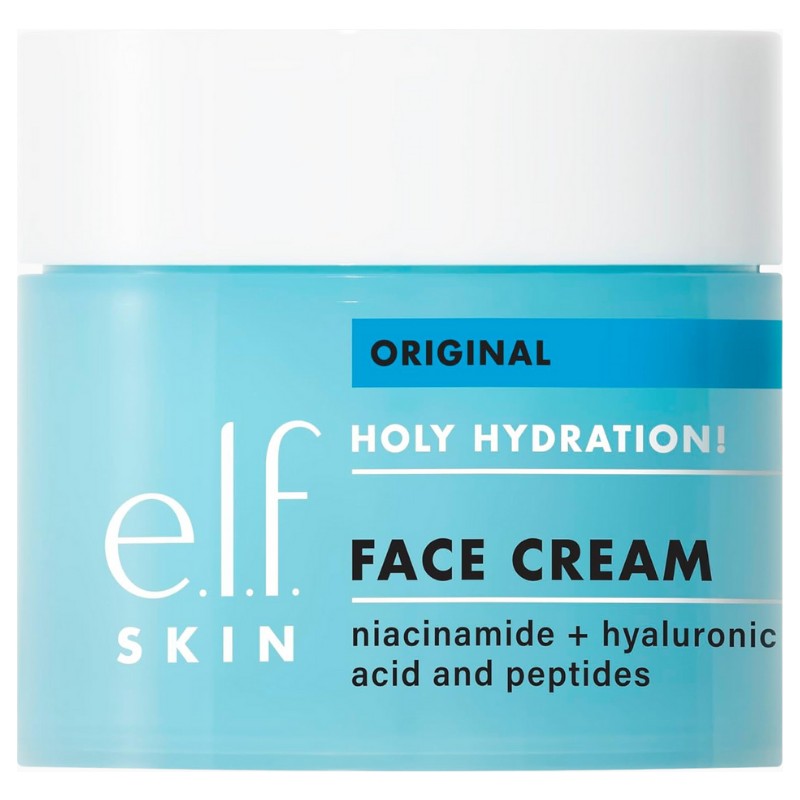 E.l.f. E.l.f Holy Hydration! Yüz Kremi 50G, Hyalüronik Asit ve Peptitlerle