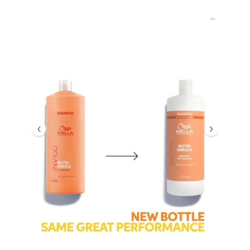 Wella Invigo Nutri-Enrich Deep Nourishing Işlem Görmüş Saçlar Için Şampuan 1000ML