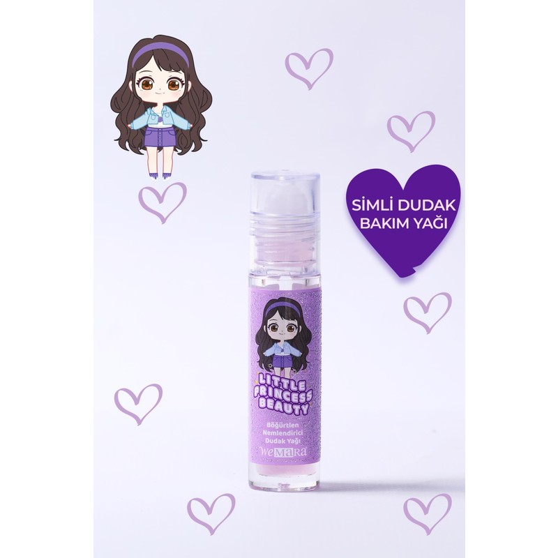 Wemara Lıttle Prıncess Lıp Oıl Mor 5,35 ml