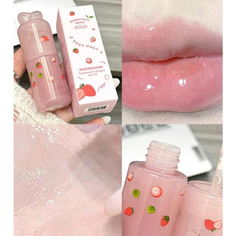 Sensory Party Lip Oil - Strawberry