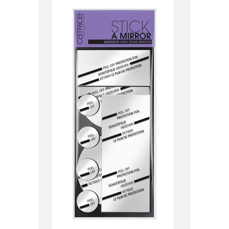 Catrice 8'Li Ayna Sticker Seti, Pratik Ve Şık Makyaj Aynası Aksesuarları